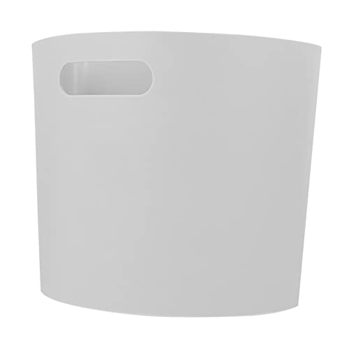 Caneca de basura rectangular gris para colgar en pared miniatura 1