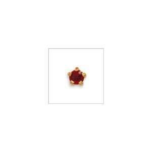 Studex Sterilized Piercing Earrings Ear Stud Birthstar July