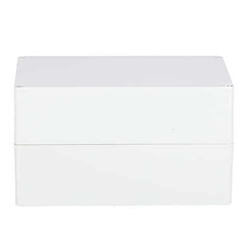 Yosoo Health Gear ABS Kunststoff Anschlussdose, IP65 Wasserdicht, 200x120x113mm Elektronikgehäuse mit Klarer Abdeckung, Schwarz, für Innen- und Außenprojekte