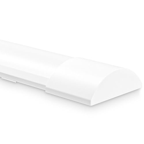 HOFTRONIC - 1er Pack LED Batten 120cm 40W Integrierte Röhrenlampe 6400K...