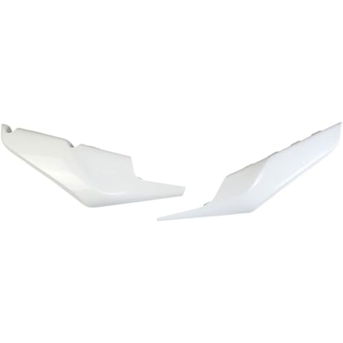 Plaques latérales inférieures UFO blanc Husqvarna carénage plastique moto cross
