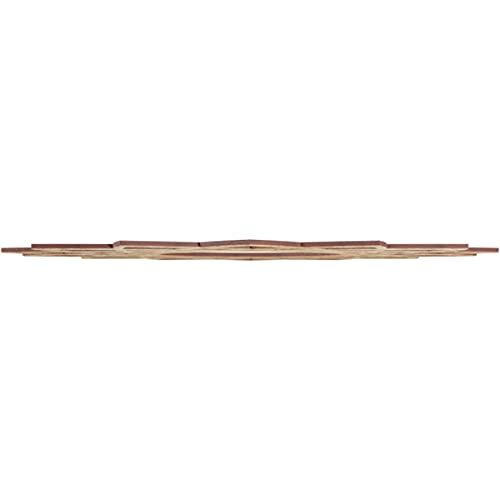 Image of Ekena Millwork 24 inchOD x 9 1 /4 inchID x 3 /8 inchT Eleanor Wood Fretwork Pierced Ceiling Medallion, Red Oak