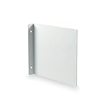 Fahnenschild neutral 15,2 x 15,2 x 2,0 - Zur Wandmontage - Für Folienschilder 15,0 x 15,0 - Aluminium hart