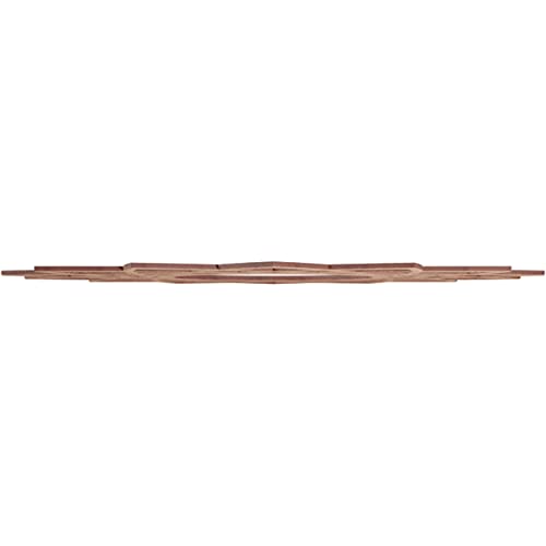 Image of Ekena Millwork 26 inchOD x 10 inchID x 1 /4 inchT Eleanor Wood Fretwork Pierced Ceiling Medallion, Walnut