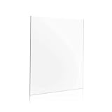 Handicrafts Home 2.0 mm Ultra-Transparent Acrylic Plexiglass Photo Size Sheet Picture Frame Replacement Glass 5x7 Inches