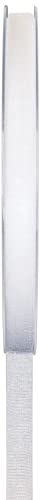 Ruban Organza - Polyester Noeud Emballage Cadeau 3/7/15/25/40mm (Blanc, 3mm x 50m)