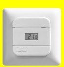 Heatmat TPS30 White 16A Dual Sensor Manual Thermostat