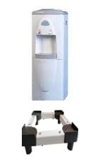 S cart PVC Adjustable Water Dispenser Base for All Models Hot/Cold Water Dispensers Useful in Home and Office White Colour, Pack of 1
