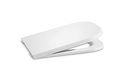 Roca,Clean Rim,SQUARE - Tapa y asiento para inodoro compacto,A801730004