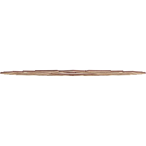 Image of Ekena Millwork 28 inchOD x 9 7 /8 inchID x 3 /8 inchT Augustus Wood Fretwork Pierced Ceiling Medallion, Red Oak