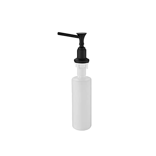 Dispensador de jabón, dispensador de jabón para cocina, acero inoxidable, bomba integrada, fregadero de cocina, dispensador de jabón