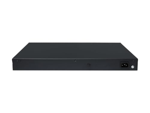 HPE Networking Comware 2050 24p 101001000BT PoE+ 4p SFP 1G2.5G Commutateur Géré 24 x 101001000Base T PoE+ + 4 x 12.5GBase T PoE++ + 4 x 12.5GBase X uplink / stacking Montable sur rack PoE++ - vue 2