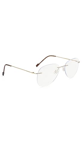 Image of Jodykoes Premium Rimless Frame for Women and Men: Stylish Aviator Spectacle Eyeglasses with Anti-Glare Coating