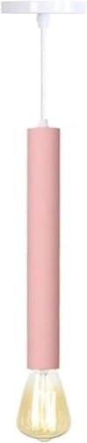 Lustre suspension tube pour éclairer coin sombre avec style 7 couleurs