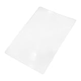 MAGICLULU Leselupe Rechteckig 3 Fach Vergrößerungskarte Transparent für Senioren Kompakte Taschenlupe mit Hochauflösender Linse zum Lesen von Zeitungen und Büchern