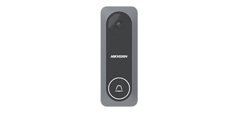Image of HIKVISION Analog Video Door Phone /Bell with 7 inch TFT LCD Screen Wired | 1080p HD Resolution | One Touch Call Button | BuiltIn Mic & Loudspeaker| One Touch Unlock | Plug & Play | (DS-KIS212)