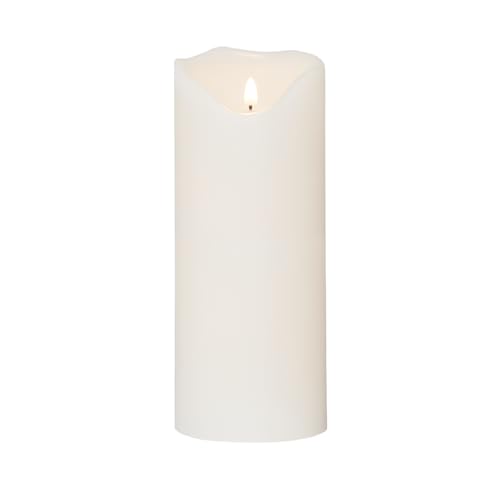 Star XXL Outdoor LED-Kerze GRAND 40 cm – realistische 3D-Flamme mit...