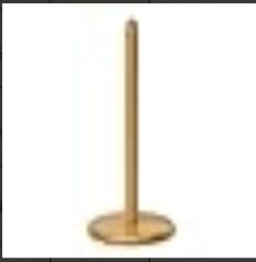 Image of SEXLIEU Yarn Holder Spindle - Single Pack, Magnetic Spindle for Smooth Yarn Rotation, Compatible with SEXLIEU Yarn Holder, Ebony Wood Color