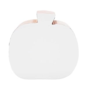 Woodenapplewithwhiteenamelfigurinefreestandingtabletopfalldecoration49inches Urban Country Home Decor Wooden apple with white enamel figurine freestanding tabletop fall decoration 49 inches urban country home decor