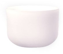 TOPFUND 6-12 inch 432Hz Set of 7 Crystal Singing Bowls and Heavy Duty Carrying Case and Suede Striker and O-ring Included