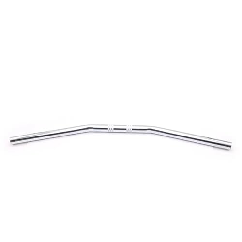 Guidon de moto 25mm 1'' Silver pour Harley Bobber XL883 XL1200 XL48 et Dyna