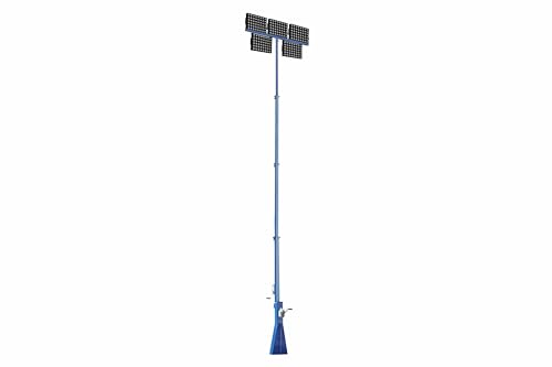 2400 Watt High Intensity LED Light Tower - Five Stage Mast - Extends up to 50 Feet - 324,000 Lumens - 5-20 Cord Cap - 25 Degree Beam