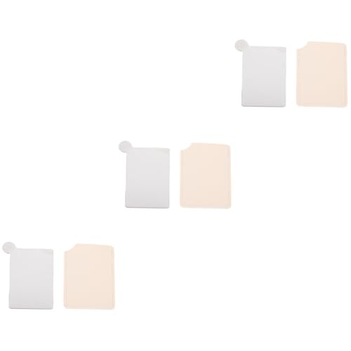 OSOLADY 3pcs Makeup Mixing Palette Set Multifunctional Mixing Tray for Foundation Eyeshadow Nail Art