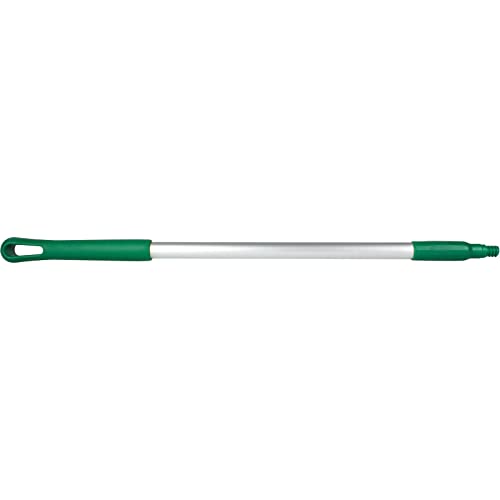 Image of SPARTA 40246EC09 Aluminum Broom Handle, Mop Handle, Replacement Handle with Acme Threaded Tip for Commercial Cleaning, 30 Inches, Green, (Pack of 12)