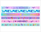 Lorfancy Mermaid Silicone Bracelets for Kids Girls