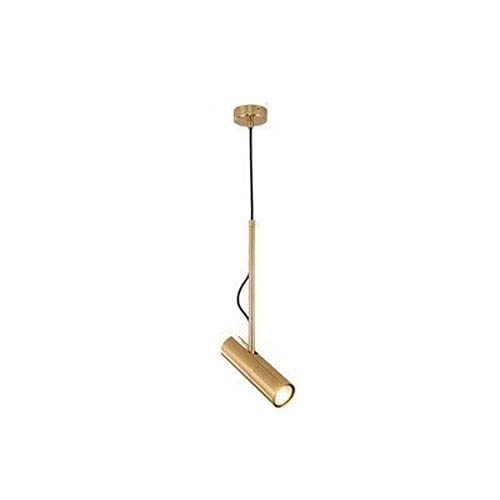 Lámpara LED dorada para sala de estar foco de aluminio de un solo cabezal CNCNSH