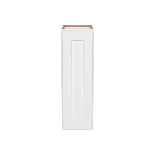 Image of Furinno Shaker Wall Kitchen Cabinet, 12 (D) x 9 (W) x 30 H, White