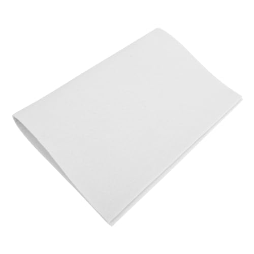DOITOOL Almohadilla de fieltro de lana de caligrafía tapetes de fieltro para caligrafía almohadilla de fieltro para pintar alfombra de caligrafía china blocs de dibujo sintió blanco