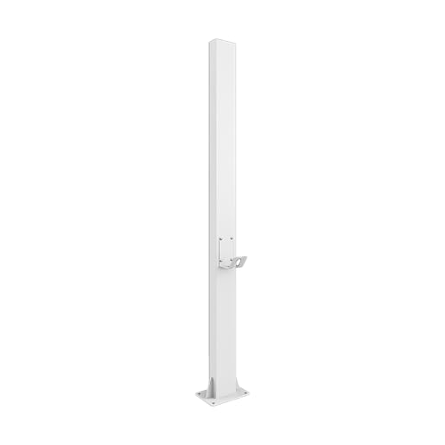 Poteau de support pour borne de recharge EV idéal pour parking extérieur