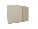 Pour le jardin : Lots de 4 coussins imperméables pour jardin pour extérieur (beige) pour fauteuil, salon, sofas, en rotin, pour hôtel, restaurant et bar