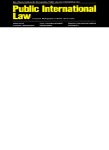  Public International Law [Jahresabo]