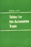 Tables for the Automotive Trade 0852263503 Book Cover