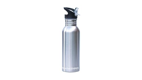 New Wave Enviro Tinted Stainless Steel Water Bottle (0.6-Liter)