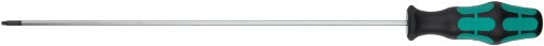 Wera 367 BO TX15 x 12in Kraftform Plus Torx BO tamper-resistant screwdriver, TX15 x 12 in.