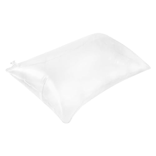 BESPORTBLE Transparent Inflatable Pillow Inserts Lightweight Camping Cushion Easy Inflate Deflate for Travel Relaxation Comfort