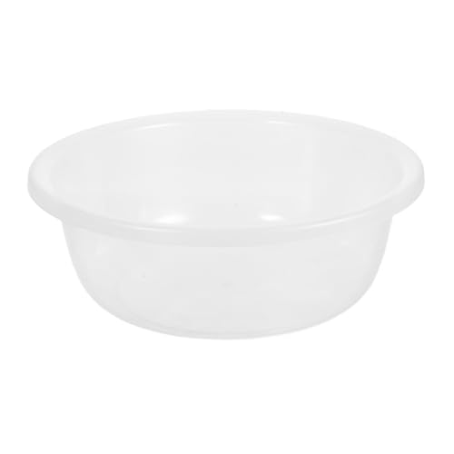 TIDTALEO Foot Soak Tub Transparent Plastic Wash Basin for Design for Face Washing Foot Soaking and Laundry Use Capacity Smooth Edges for Safety