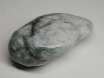 Amazon.co.jp: 白青緑 160g 翡翠 原石 ヒスイ 鉱物 鑑賞石 糸魚川 水石