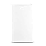 COMFEE' RCD80WH3(E) Frigorifero con Congelatore 80 Liter, Frigo Monoporta, Bassa Rumorosità 39db, Porta Reversibile, Compressore Inverter, Luce LED, Adatto per Casa, Ufficio, Camera, Bianco