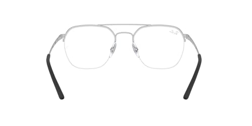 Image of Ray-Ban Unisex Clear Lens Square Frames - 0RX6444