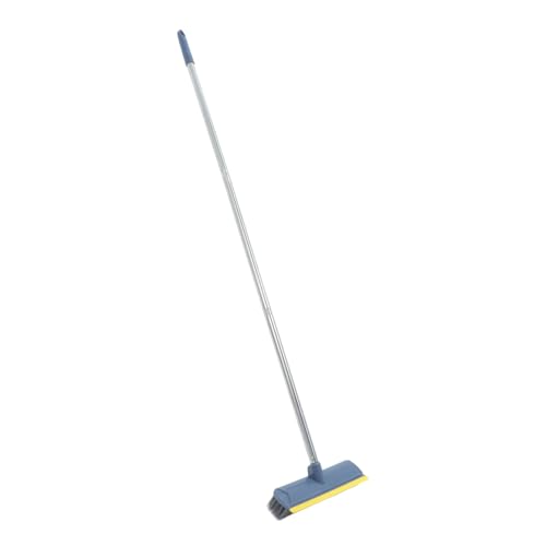 SOLUSTRE Bathroom Cleaner Indoor Broom Long Handle Scrub Brush Heavy Duty Outdoor Floor Scrubbing Brush