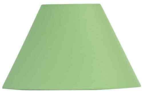 9" 12" 14" Luxury Cotton Textured Hoom Fabric Coolie Light Shade Purpose Table Floor Ceiling Perfect Lighting Practical and Eye Caring Lampshade (14 Inch (36 cm), Green)