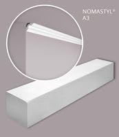 Moulure de plafond A3 NOMASTYL corniche polystyrène 30x30 - 3