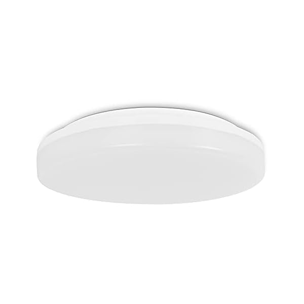 Aogled LED Deckenleuchte 24W 2400LM 4000K Naturweiß Rund,28CM Durchmesser,180 Abstrahlwinkel,IP54 wasserdicht,Wohnzimmer…