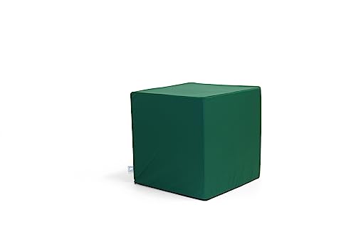 Image of foamnasium Large Block, Indoor Foam Playset, Soft Toddler and Active Kids Play Foam Block for Crawling, Climbing, and Jumping, Made in The US, Enhanced Emerald