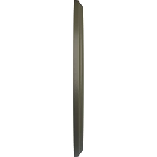 Image of Ekena Millwork CM15BEWHF 15-3 /4 inch x 3-7 /8 inch x 3 /4 inch Berkshire Ceiling Medallion