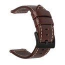 somoder Leather Bands Compatible Fitbit Alta HR & Fitbit Alta, Handmade Vintage Fashion Alloy Leather Bracelet Replacement for Fitbit Alta Bands, Adjustable 5.5